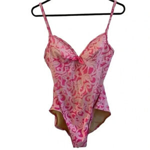 Lilly Pulitzer Vintage Womens One Piece Swim Suit Bathing Suit